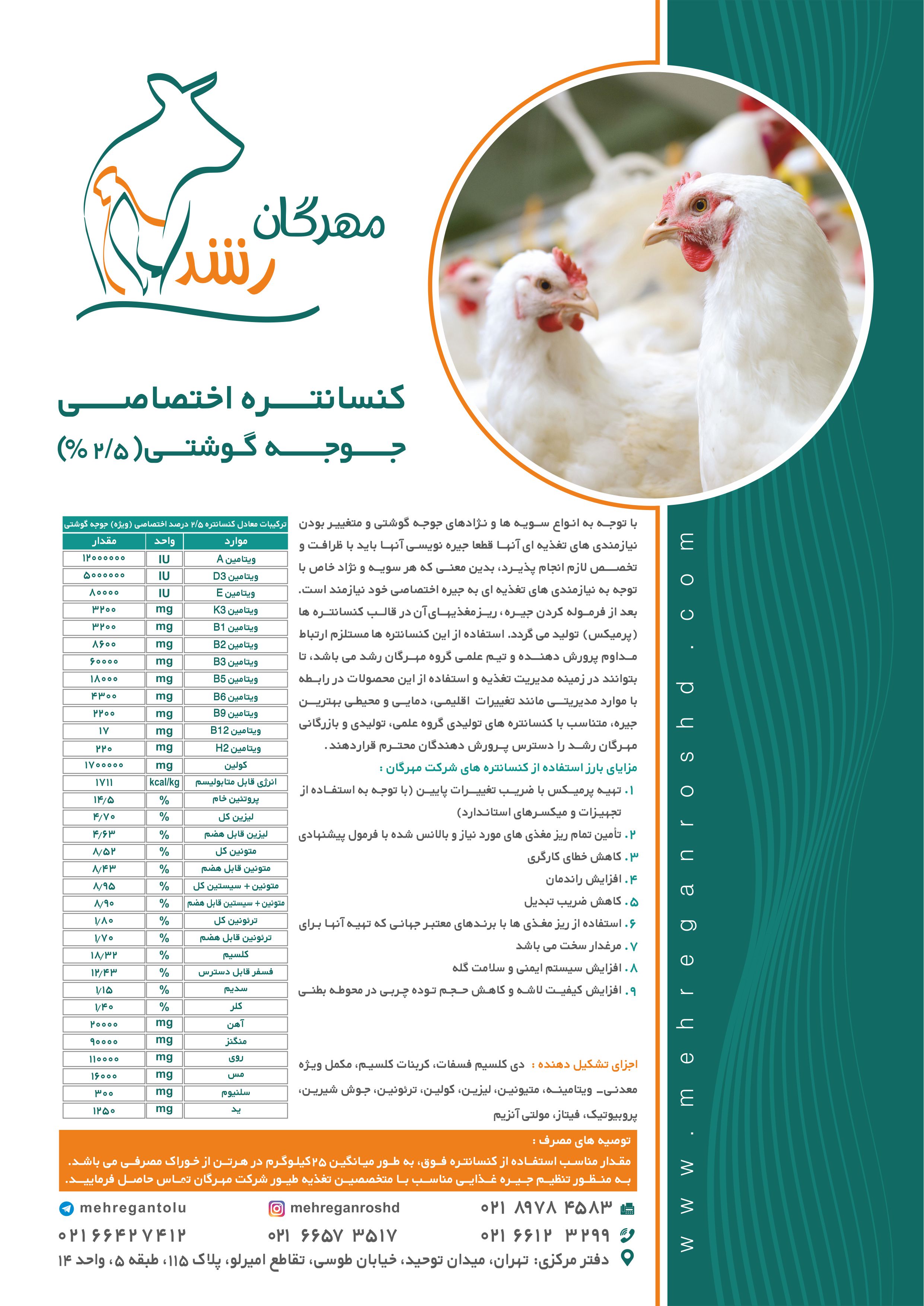 کنسانتره جوجه گوشتی